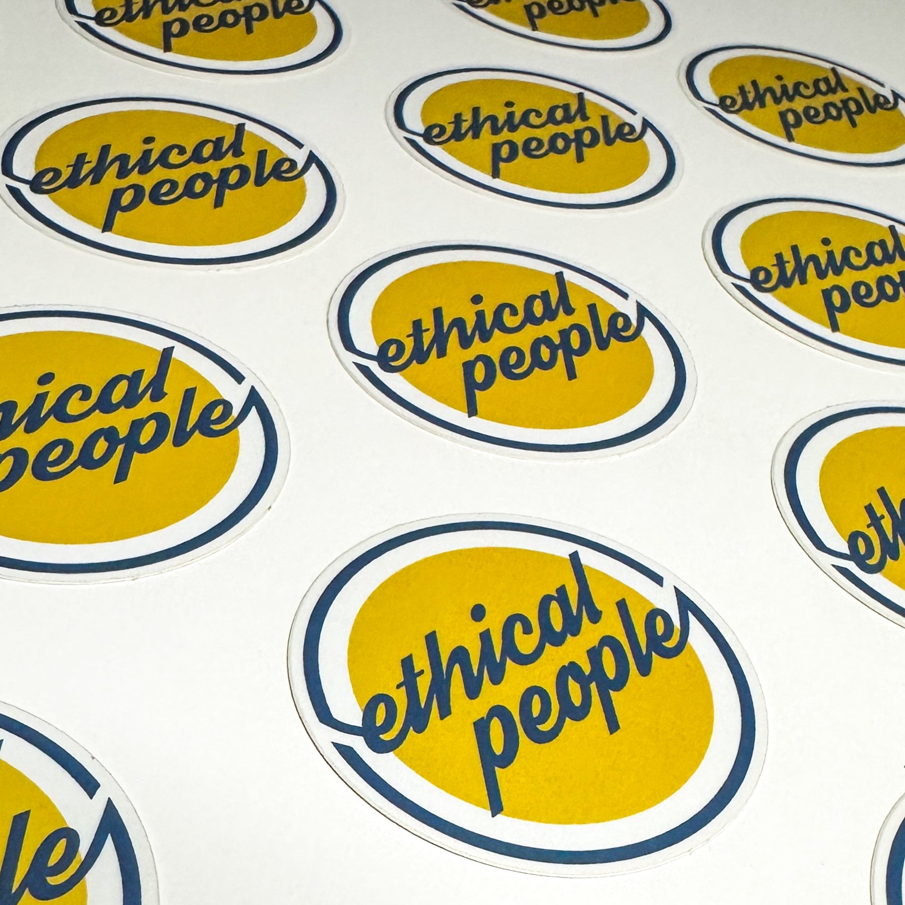 Ethical People 2" Sticker